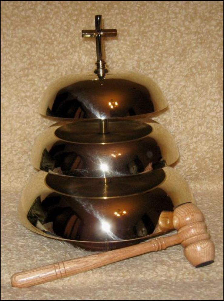 gong potrjny, trjtonowy